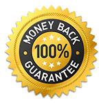 100% money back guarantee